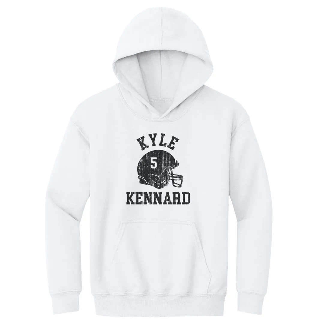 Kyle Kennard College Helmet Font sold by 500 Level
