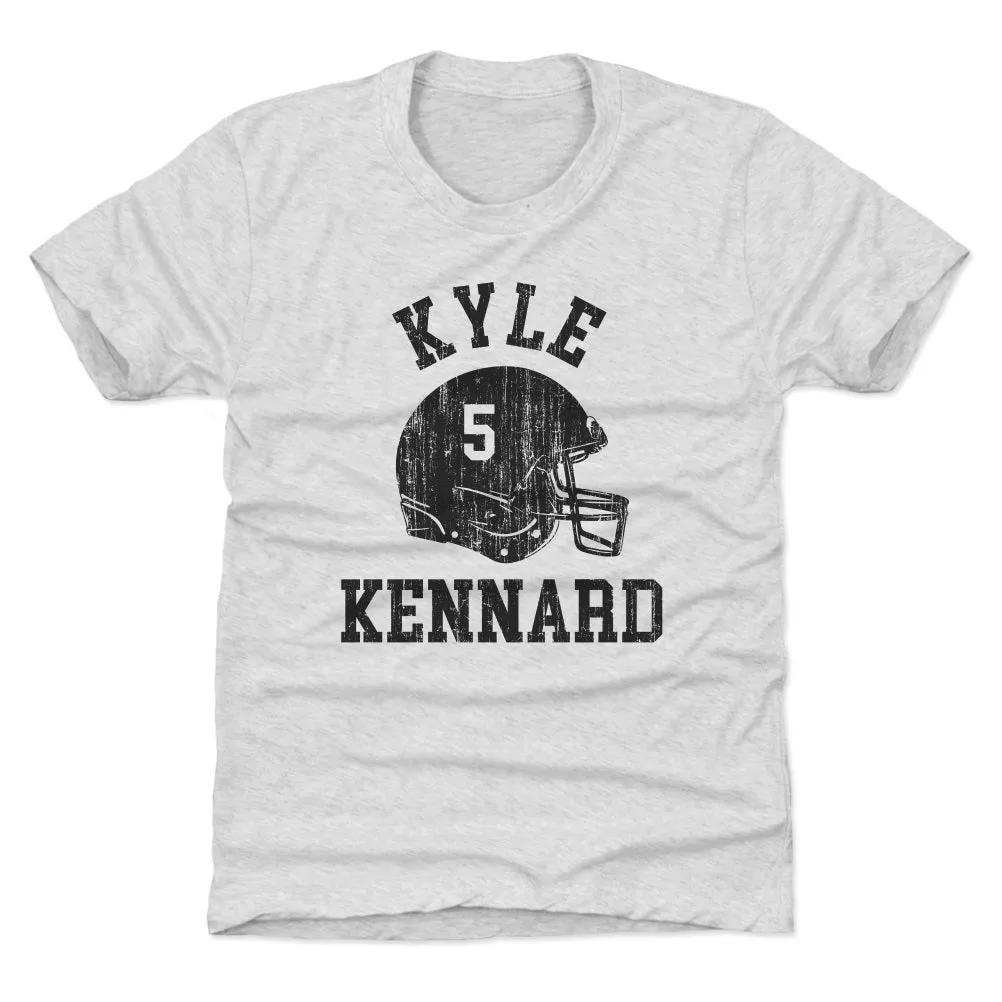 Kyle Kennard College Helmet Font sold by 500 Level