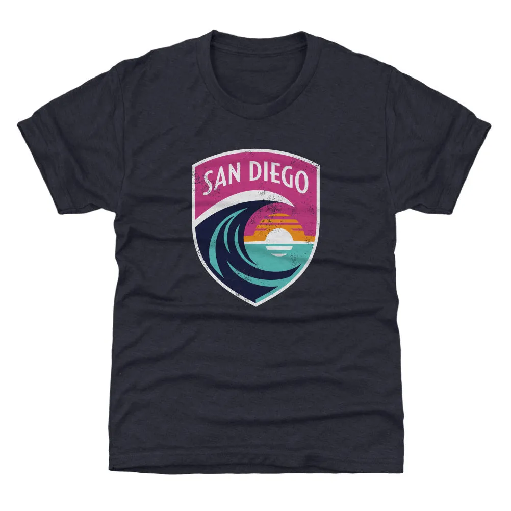 San Diego Wave FC Vintage Primary Logo WHT sold by 500 Level