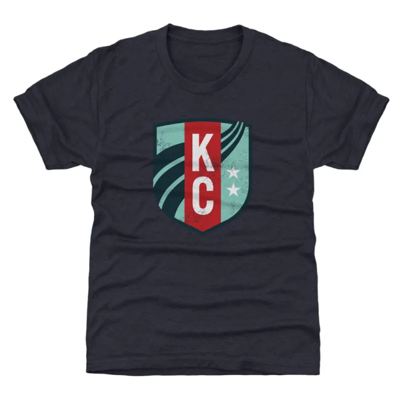 Kansas City Current Vintage Primary Logo WHT sold by 500 Level