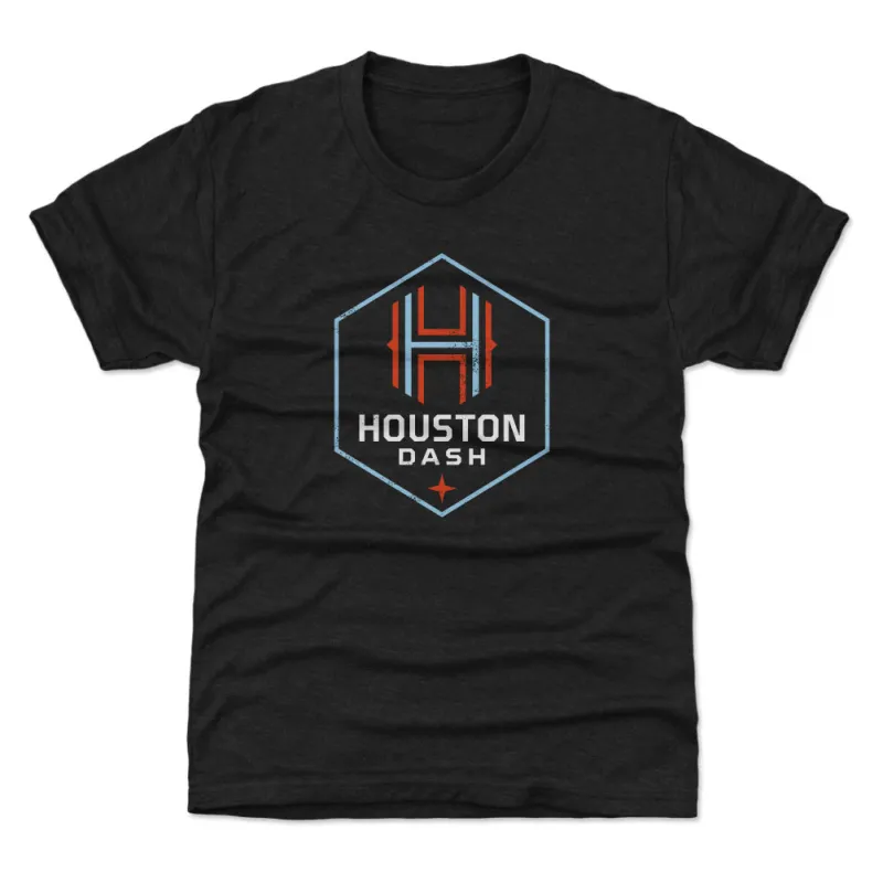 Houston Dash Vintage Primary Logo WHT sold by 500 Level