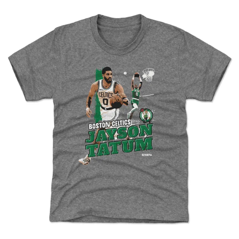 Jayson Tatum Boston Celtics Gritty WHT sold by 500 Level
