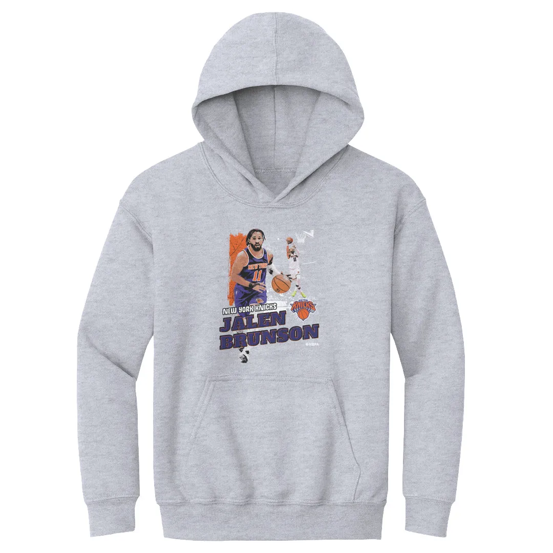 Jalen Brunson New York Knicks Gritty WHT sold by 500 Level