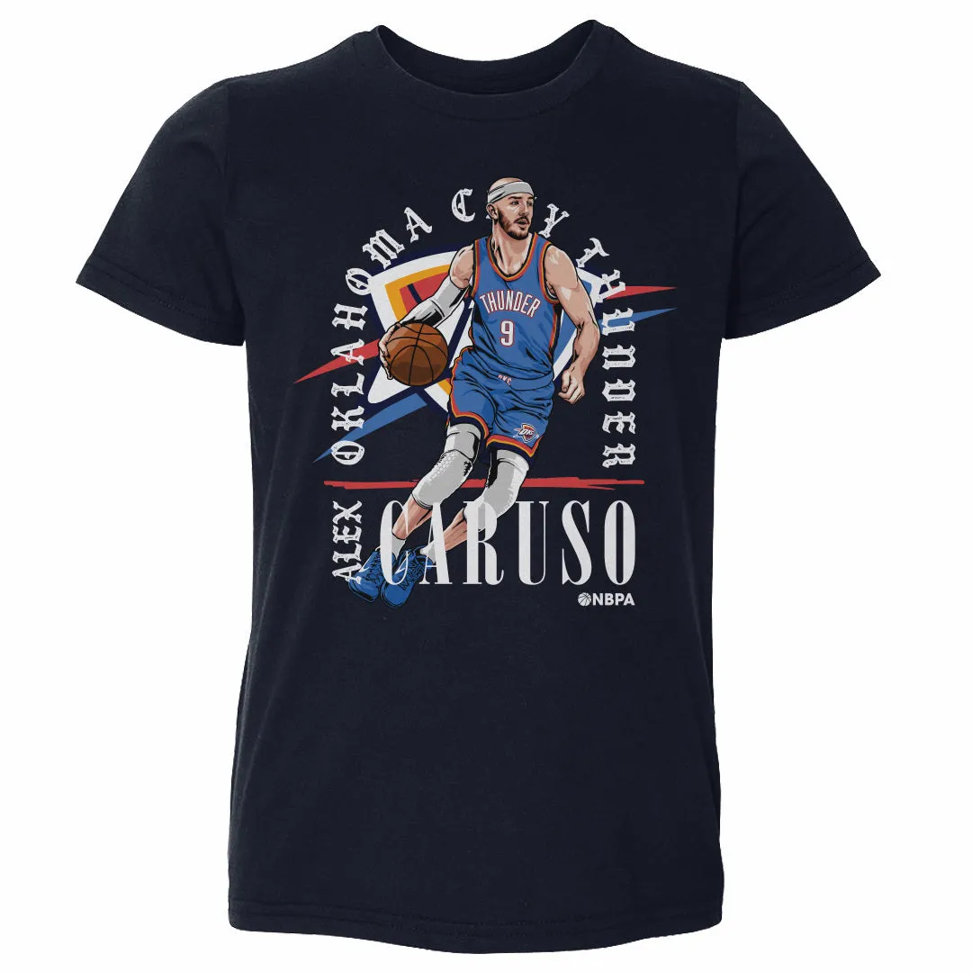 Alex Caruso Oklahoma City Thunder Shield WHT sold by 500 Level product image thumbnail 2