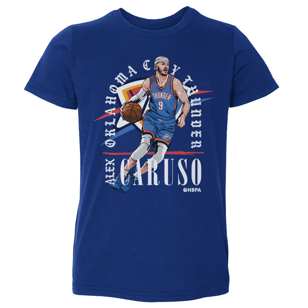 Alex Caruso Oklahoma City Thunder Shield WHT sold by 500 Level product image thumbnail 3