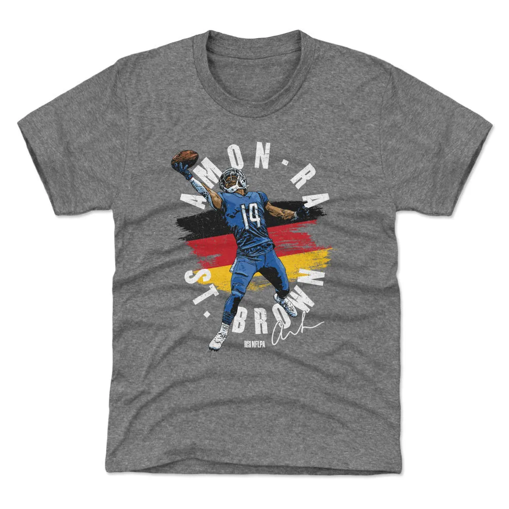 Amon-Ra St. Brown Detroit Germany Flag WHT sold by 500 Level