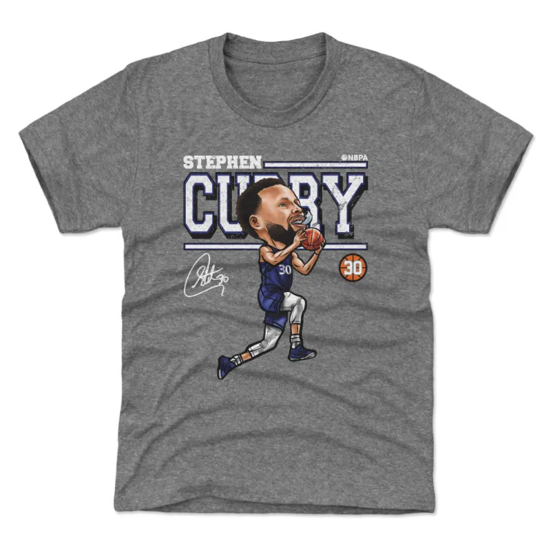 Steph Curry Cartoon WHT sold by 500 Level