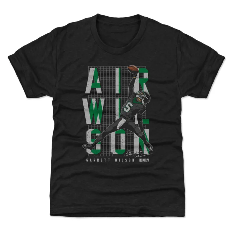 Garrett Wilson New York J One-Handed Catch WHT sold by 500 Level