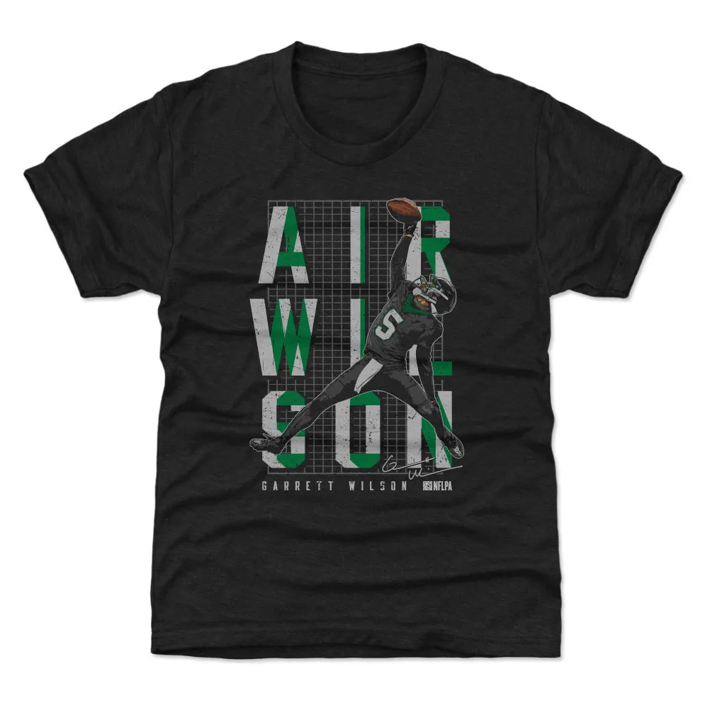 Garrett Wilson New York J One-Handed Catch WHT sold by 500 Level