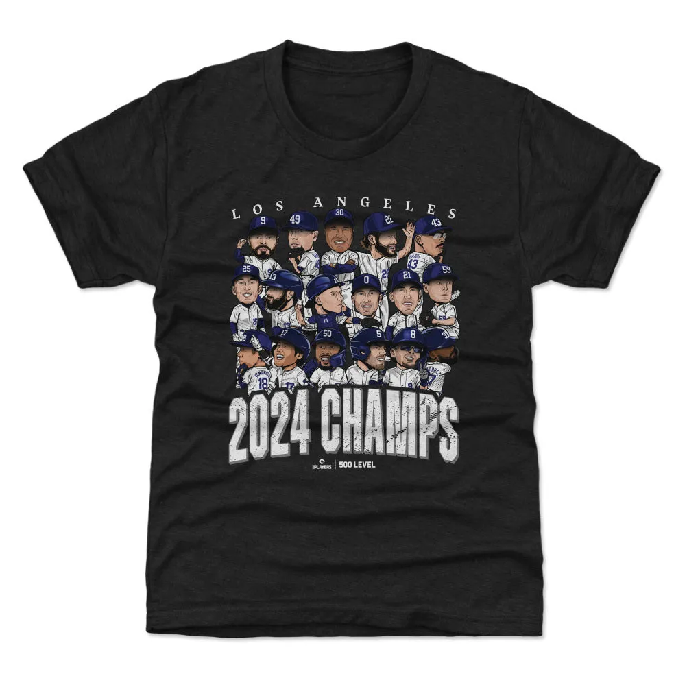 Los Angeles Baseball 2024 World Champs WHT sold by 500 Level product image thumbnail 2