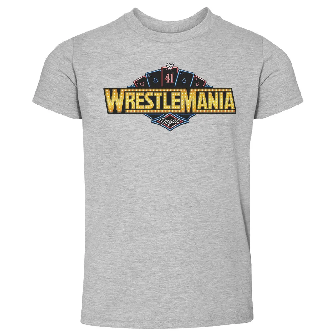 Wrestlemania 41 Las Vegas Logo WHT sold by 500 Level