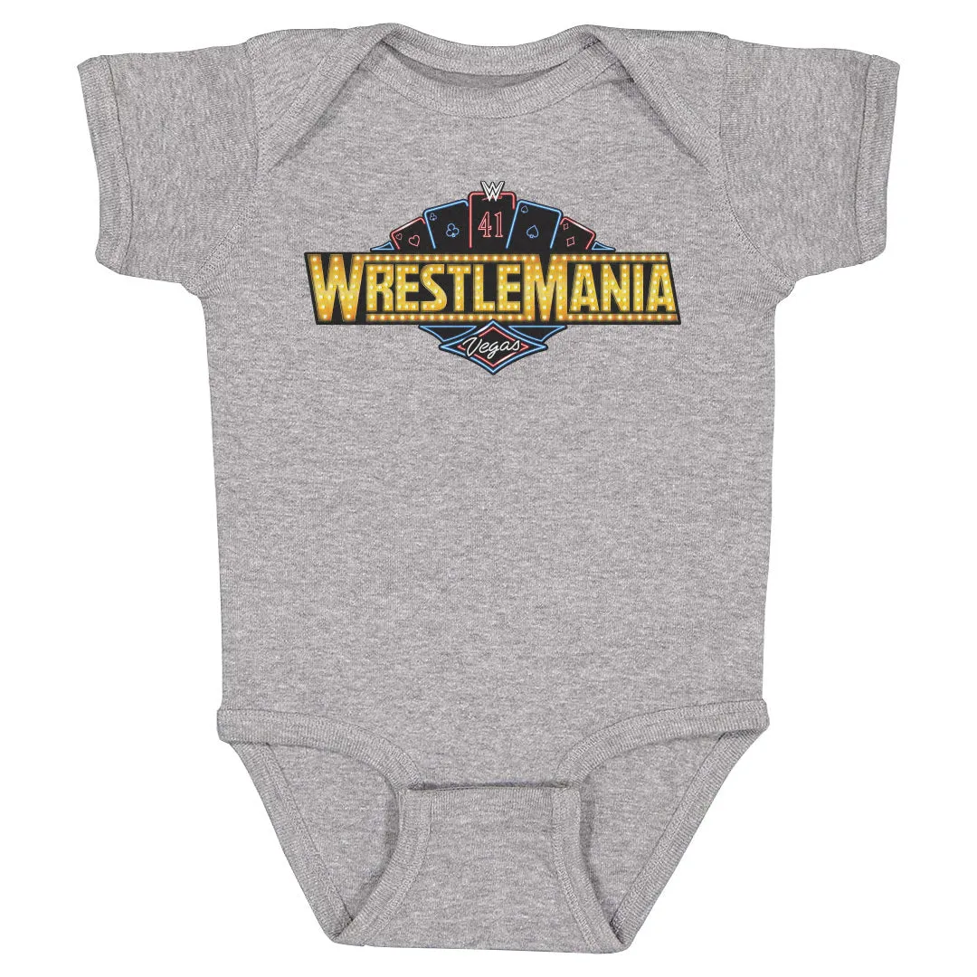 Wrestlemania 41 Las Vegas Logo WHT sold by 500 Level