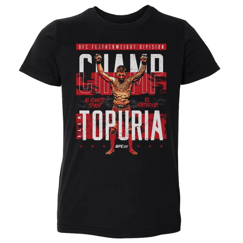 Ilia Topuria UFC 308 Champ WHT sold by 500 Level