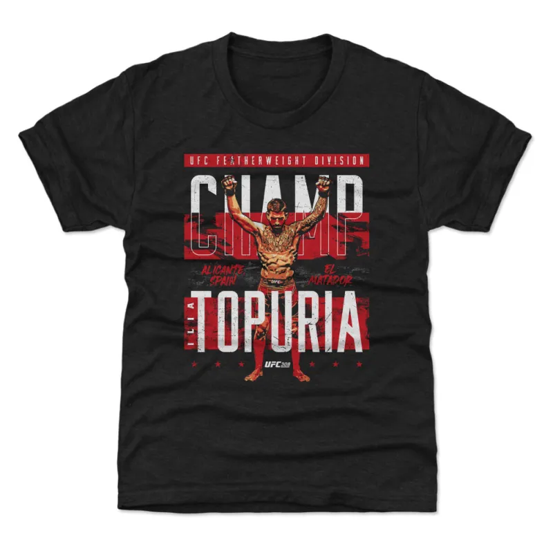 Ilia Topuria UFC 308 Champ WHT sold by 500 Level