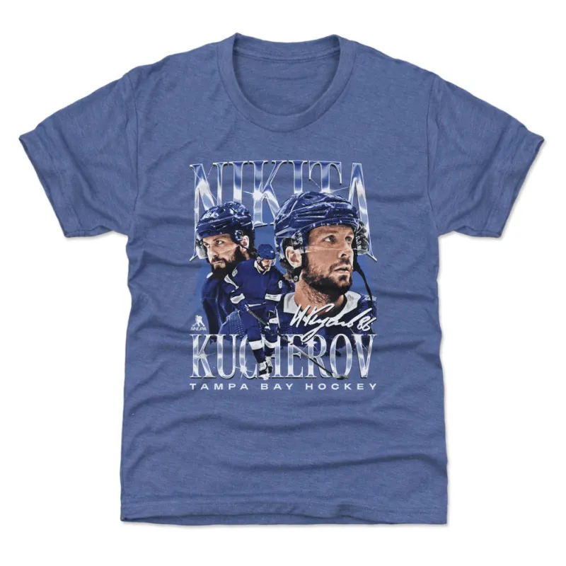 Nikita Kucherov Tampa Bay Vintage WHT sold by 500 Level
