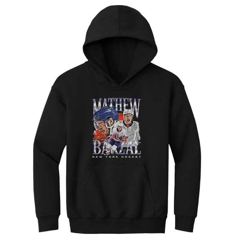 Mathew Barzal New York I Vintage WHT sold by 500 Level