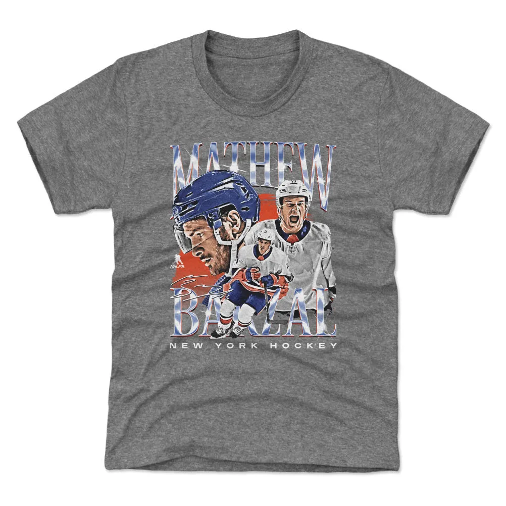 Mathew Barzal New York I Vintage WHT sold by 500 Level product image thumbnail 2