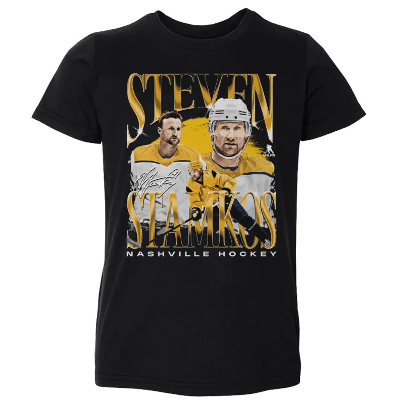 Steven Stamkos Nashville Vintage WHT sold by 500 Level