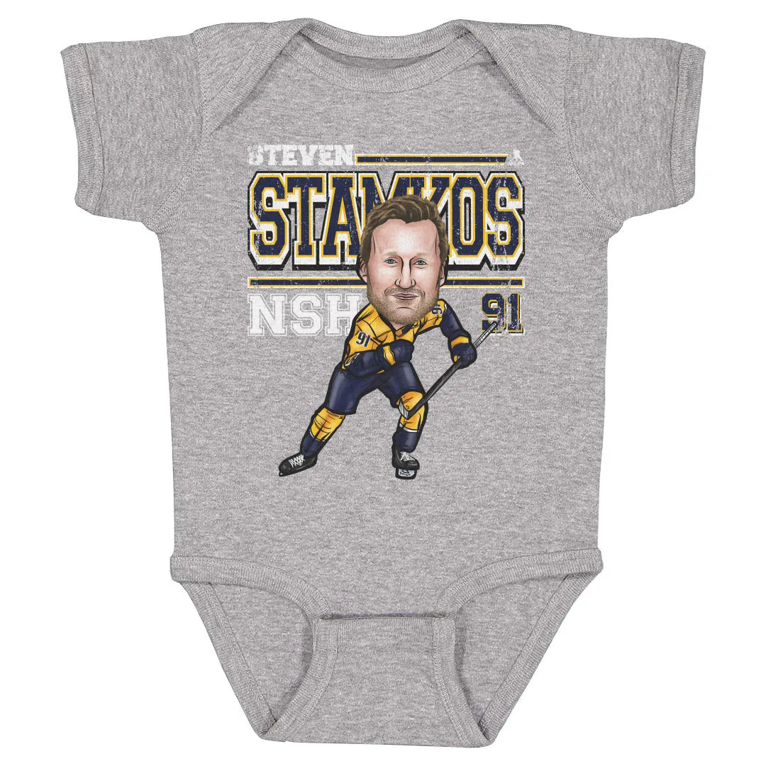 Steven Stamkos Nashville Cartoon WHT sold by 500 Level product image thumbnail 2