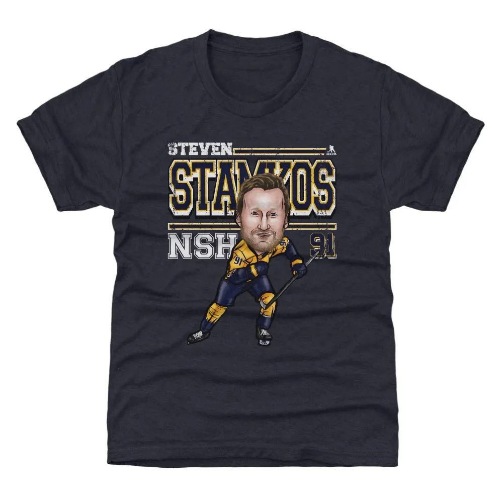 Steven Stamkos Nashville Cartoon WHT sold by 500 Level product image thumbnail 2