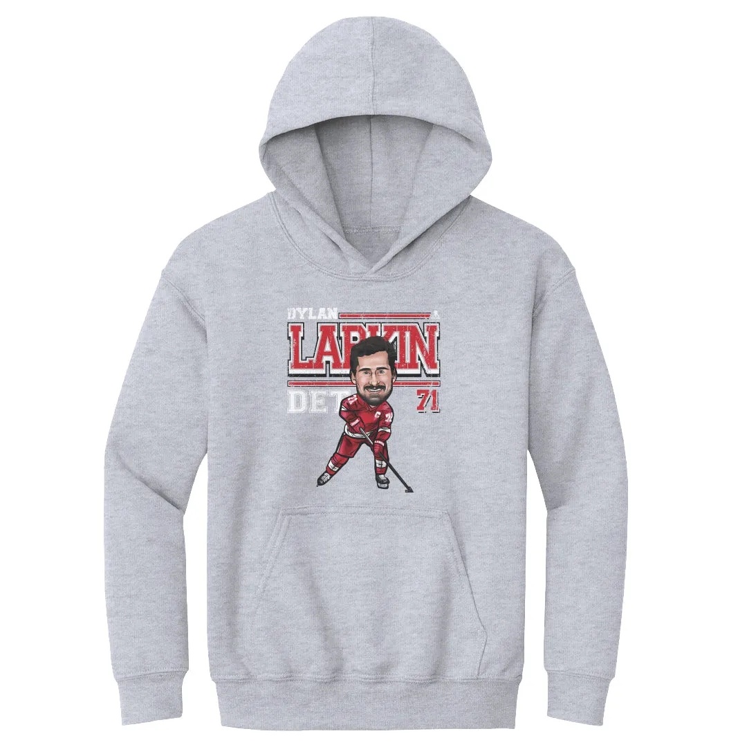 Dylan Larkin Detroit Cartoon WHT sold by 500 Level product image thumbnail 2