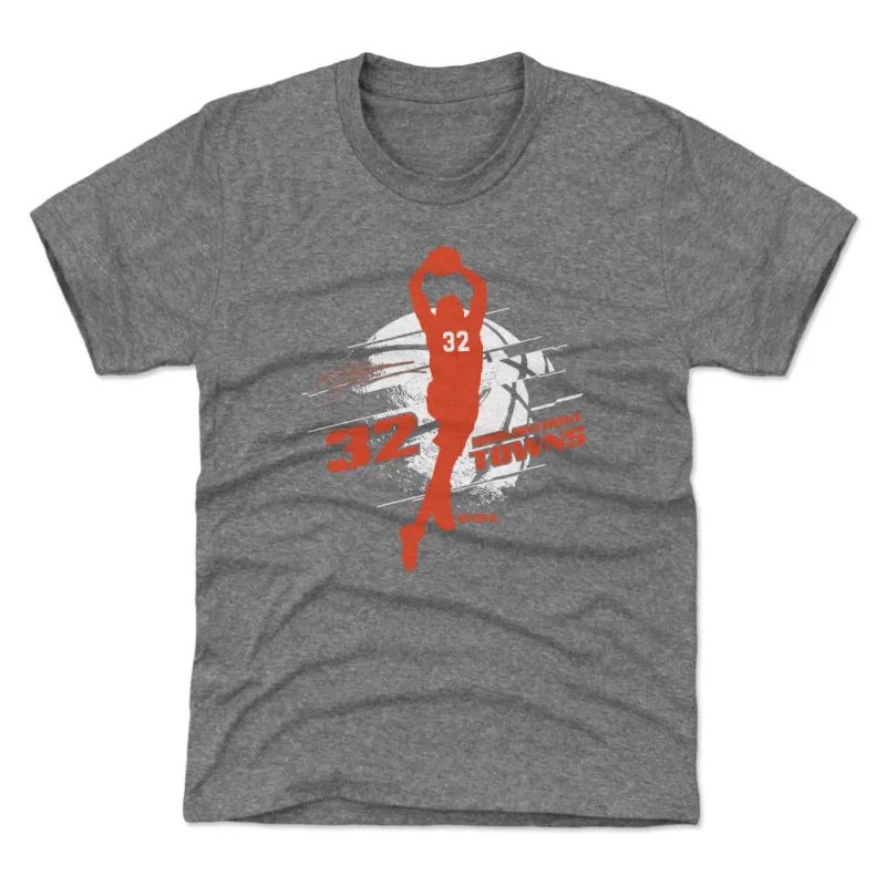 Karl-Anthony Towns New York Silhouette WHT sold by 500 Level