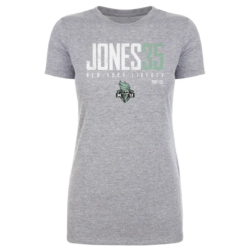 Jonquel Jones New York Liberty Elite WHT sold by 500 Level