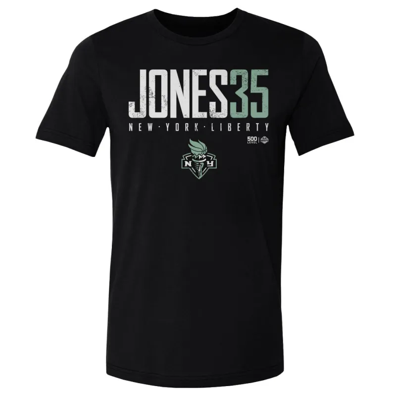 Jonquel Jones New York Liberty Elite WHT sold by 500 Level