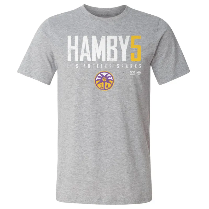 Dearica Hamby Los Angeles Sparks Elite WHT sold by 500 Level