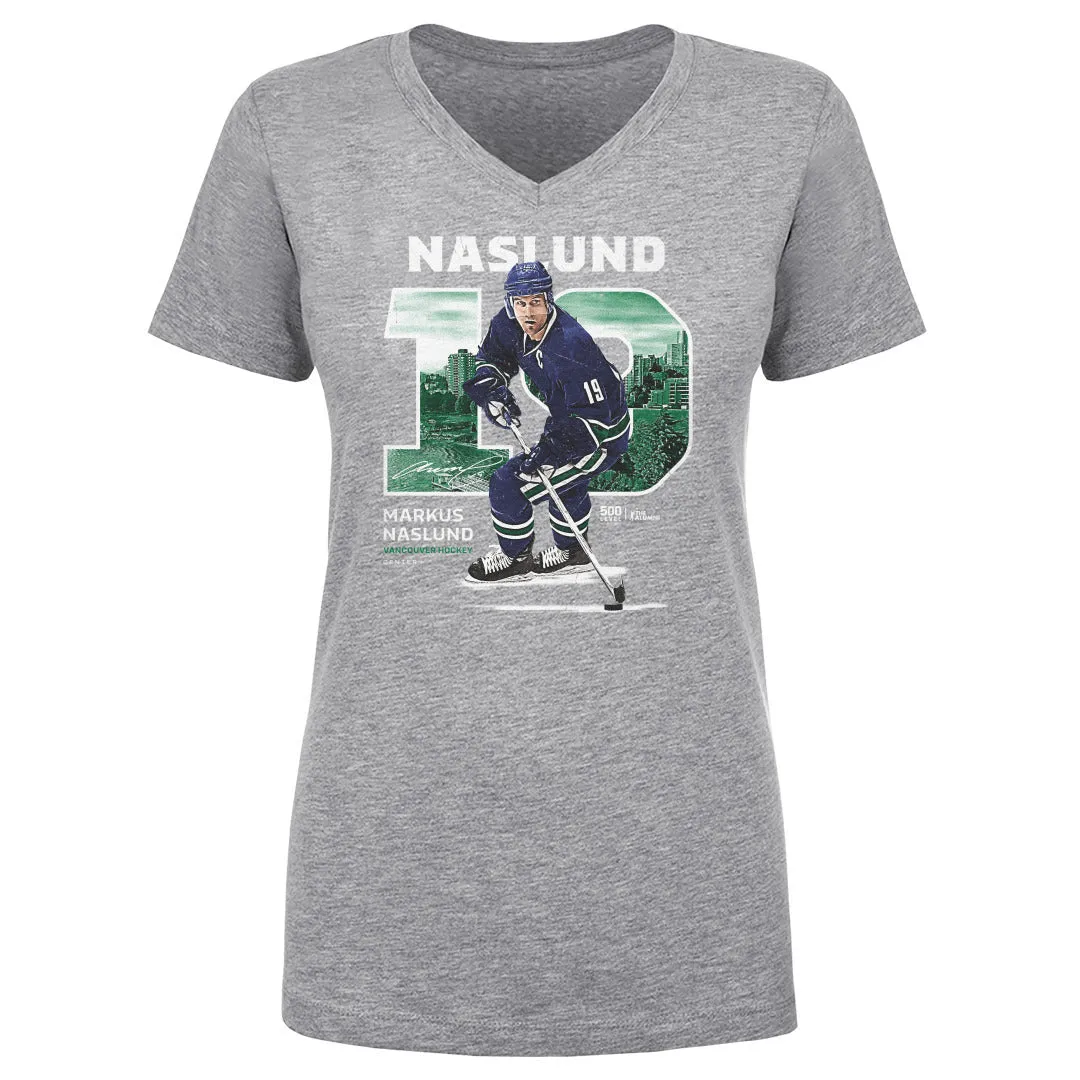 Markus Naslund Vancouver Throwback WHT sold by 500 Level product image thumbnail 2
