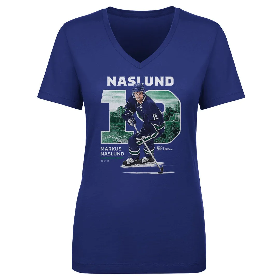 Markus Naslund Vancouver Throwback WHT sold by 500 Level