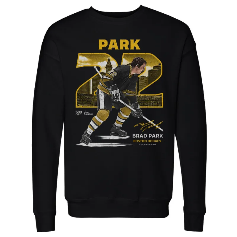 Brad Park Boston Throwback WHT sold by 500 Level