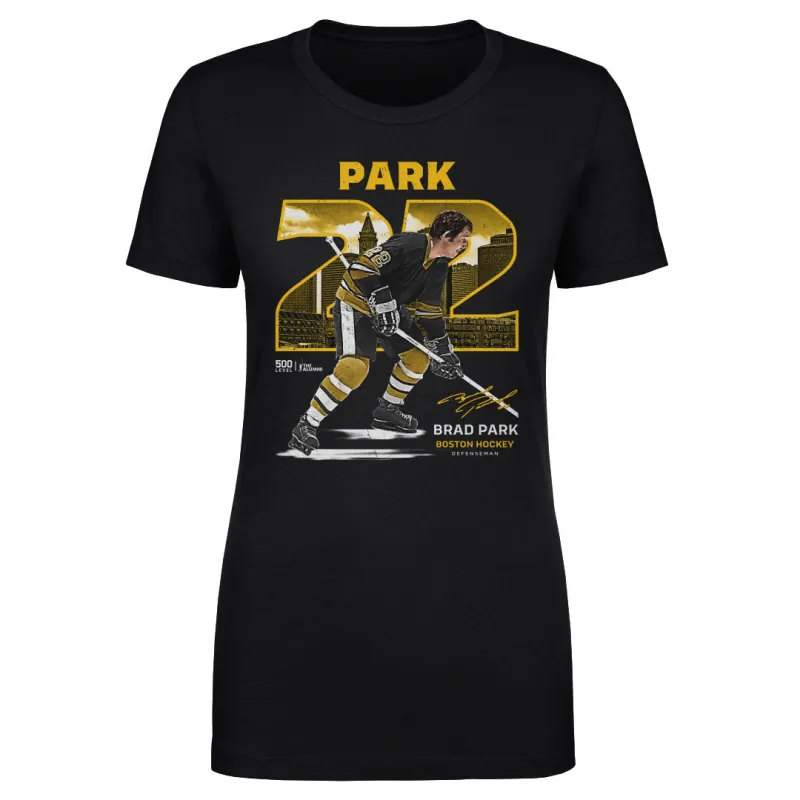 Brad Park Boston Throwback WHT sold by 500 Level