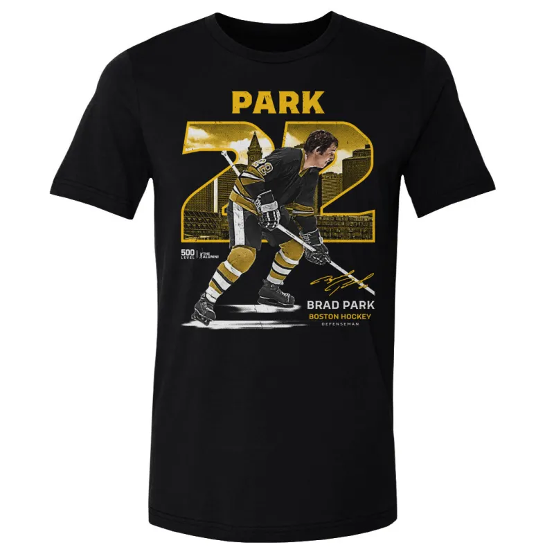 Brad Park Boston Throwback WHT sold by 500 Level