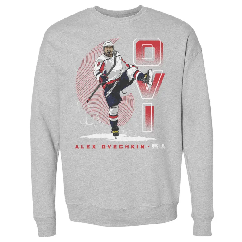 Alex Ovechkin Washington OVI Bold WHT sold by 500 Level