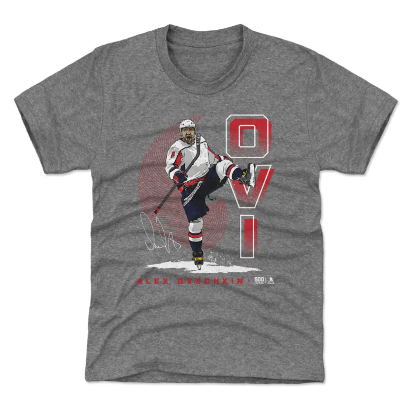 Alex Ovechkin Washington OVI Bold WHT sold by 500 Level