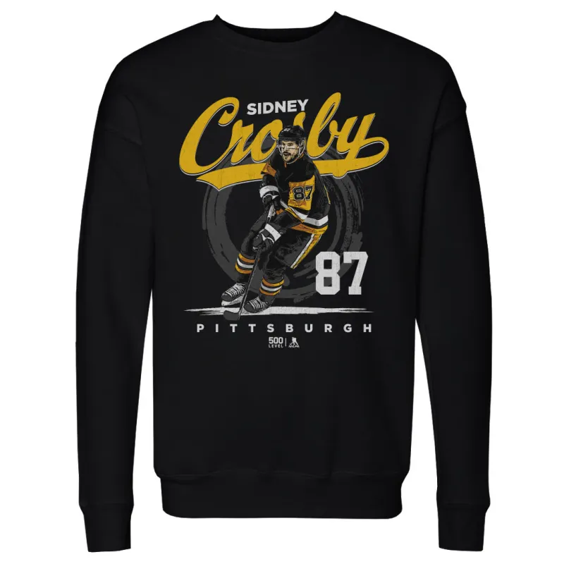 Sidney Crosby Pittsburgh Brush WHT sold by 500 Level