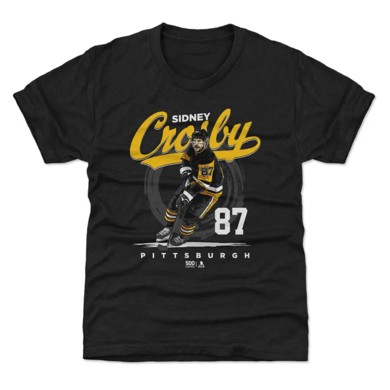 Sidney Crosby Pittsburgh Brush WHT sold by 500 Level