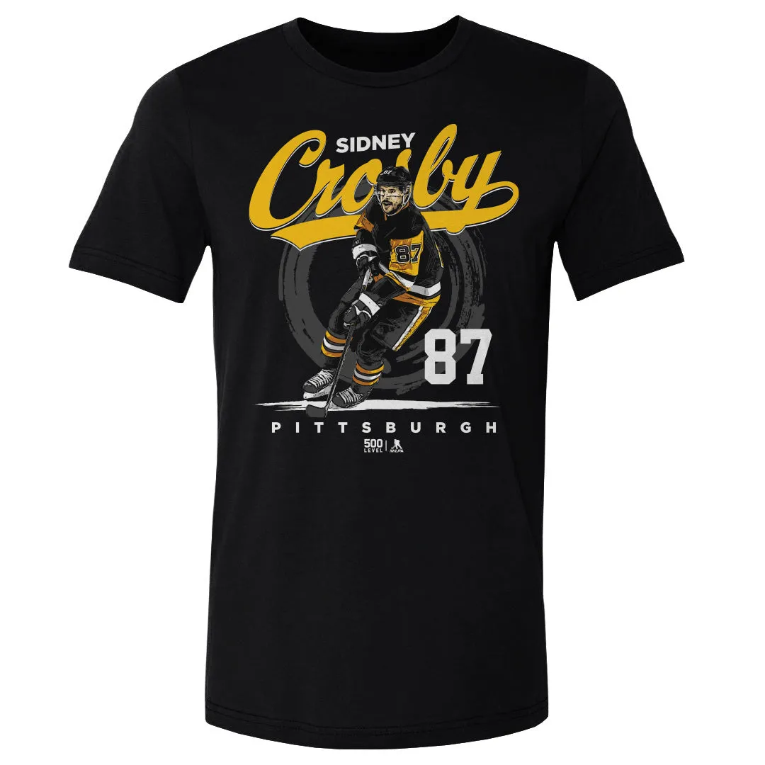 Sidney Crosby Pittsburgh Brush WHT sold by 500 Level