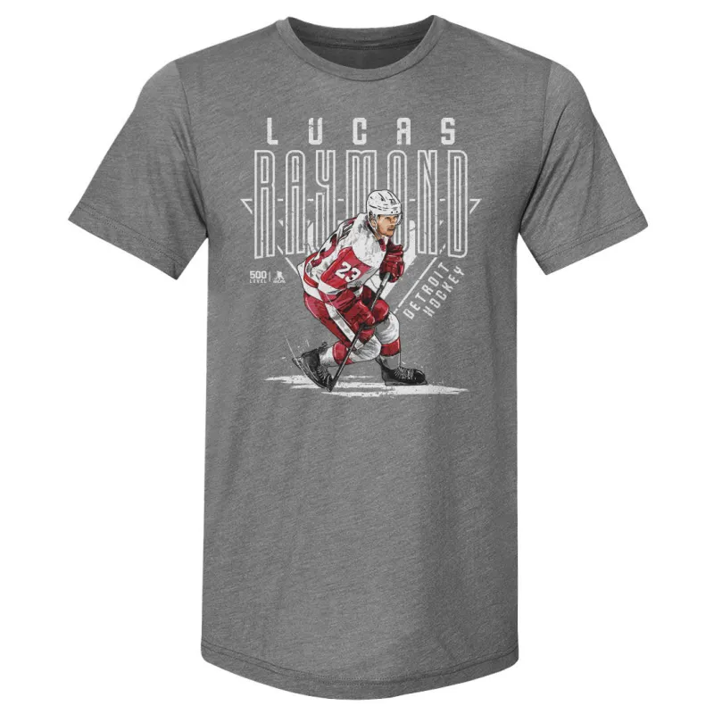 Lucas Raymond Detroit Player Name WHT sold by 500 Level
