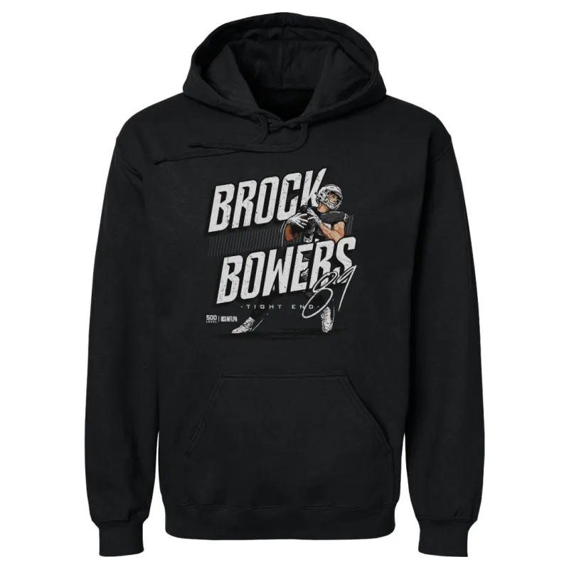 Brock Bowers Las Vegas Player Name WHT sold by 500 Level