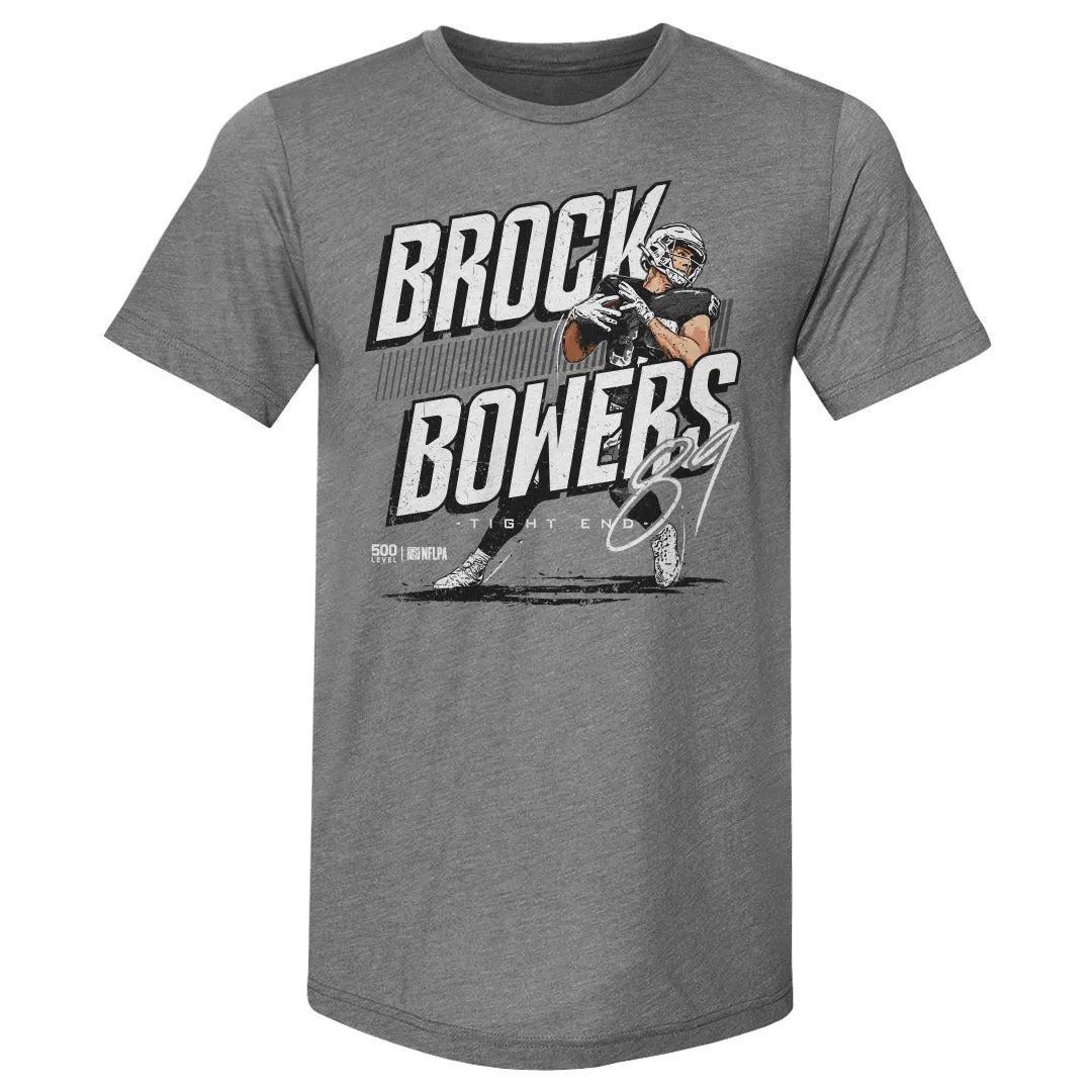 Brock Bowers Las Vegas Player Name WHT sold by 500 Level product image thumbnail 2