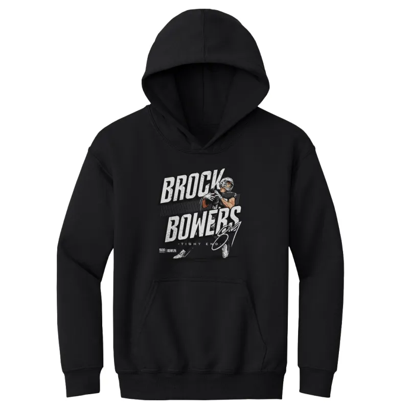 Brock Bowers Las Vegas Player Name WHT sold by 500 Level