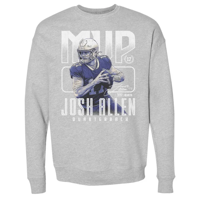 Josh Allen Buffalo 2024 MVP Mono WHT sold by 500 Level