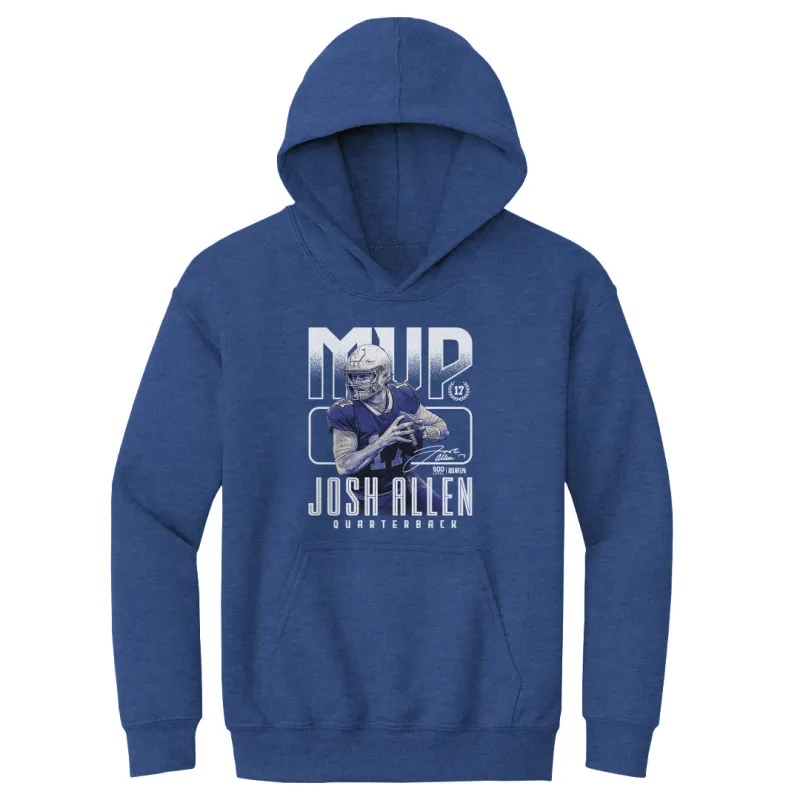 Josh Allen Buffalo 2024 MVP Mono WHT sold by 500 Level