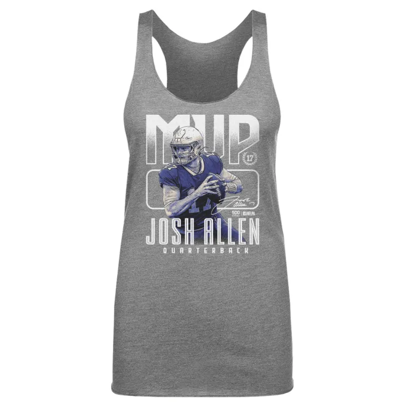 Josh Allen Buffalo 2024 MVP Mono WHT sold by 500 Level