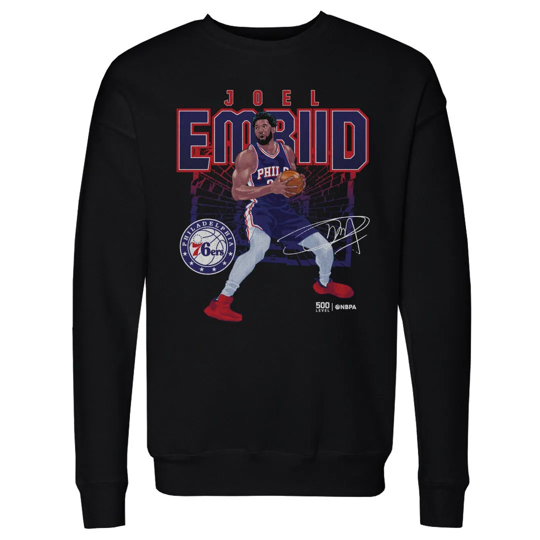 Joel Embiid Philadelphia 76ers Shattered WHT sold by 500 Level product image thumbnail 2