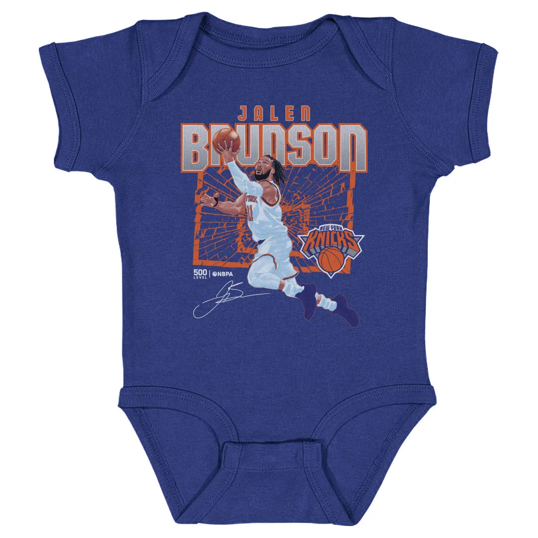 Jalen Brunson New York Knicks Shattered WHT sold by 500 Level product image thumbnail 3