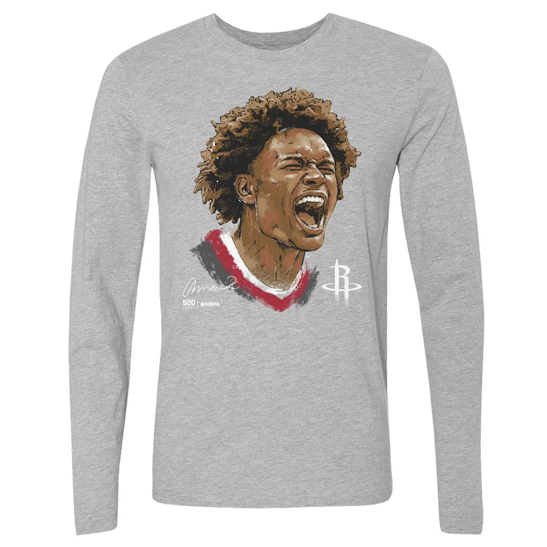 Amen Thompson Houston Rockets Scream WHT sold by 500 Level product image thumbnail 3