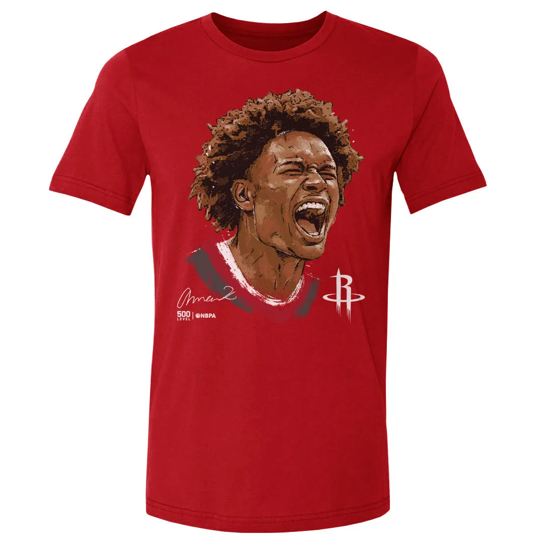 Amen Thompson Houston Rockets Scream WHT sold by 500 Level product image thumbnail 2